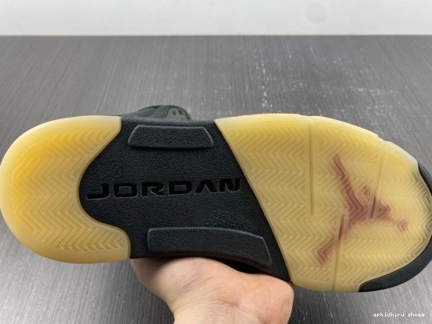 Rep Noir Air Jordan Off 5 DR0092-001 Gore-Tex 0823